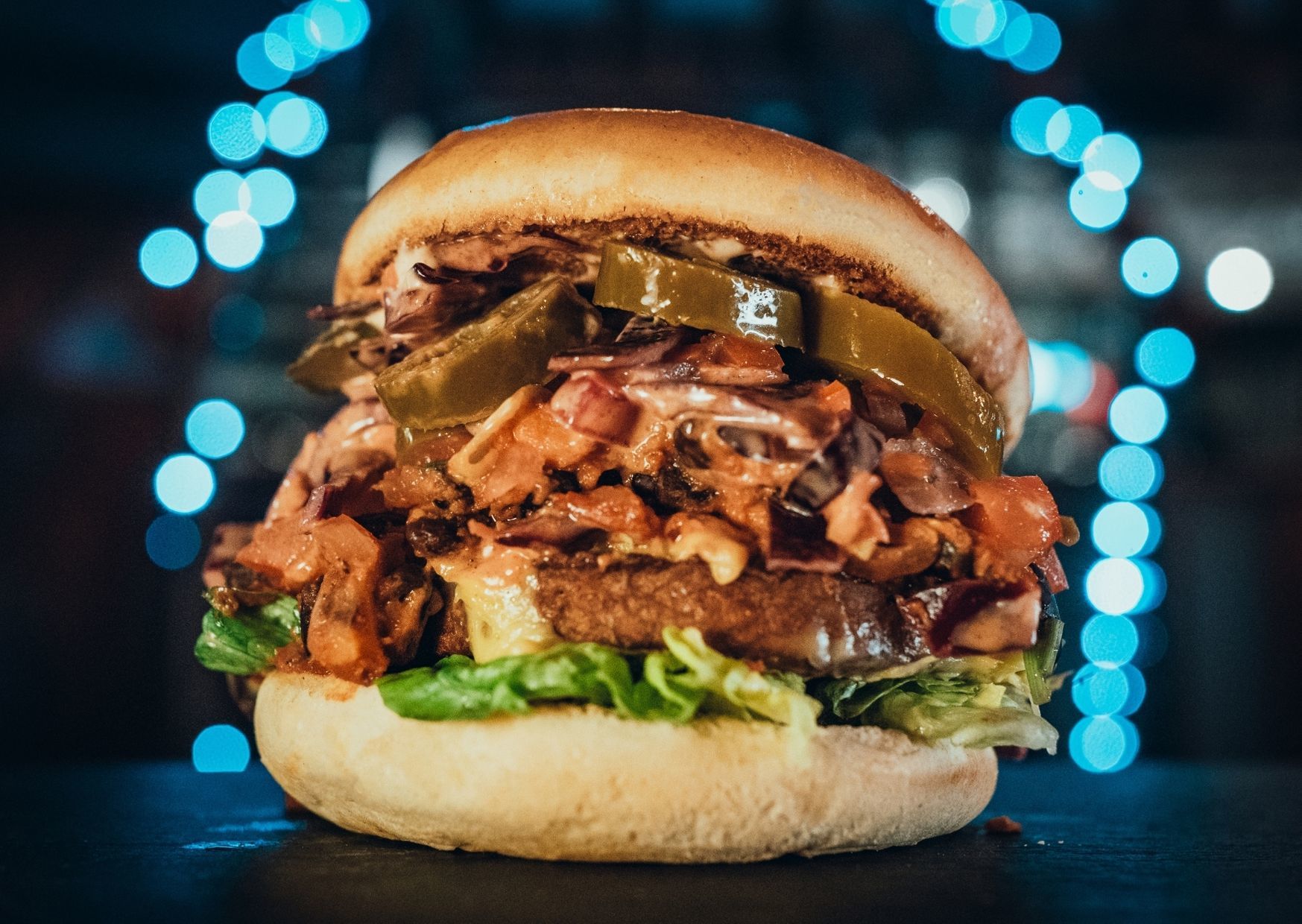 Mexican Burger from Trusty Buck's