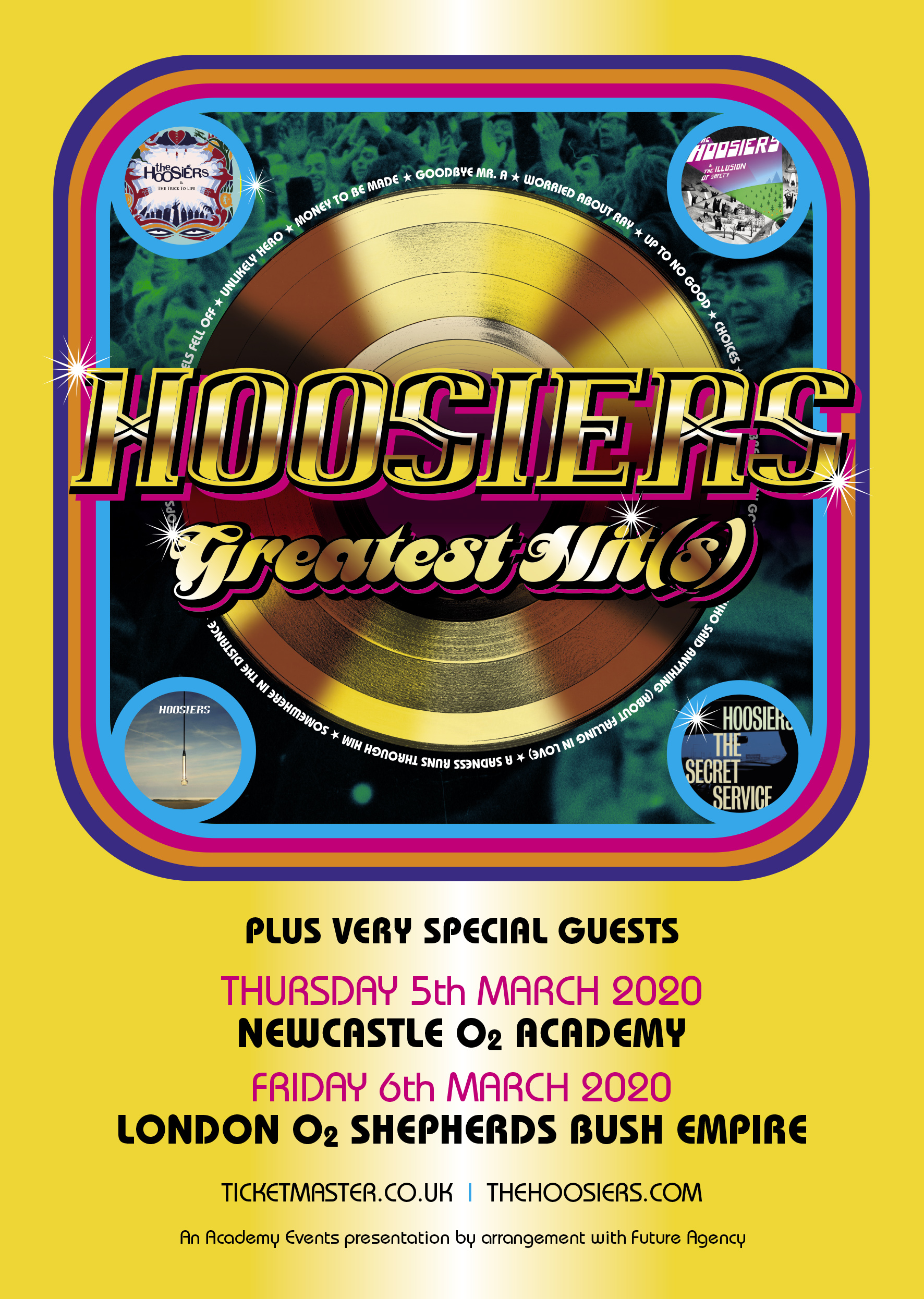 Hoosiers Greatest Hits Live