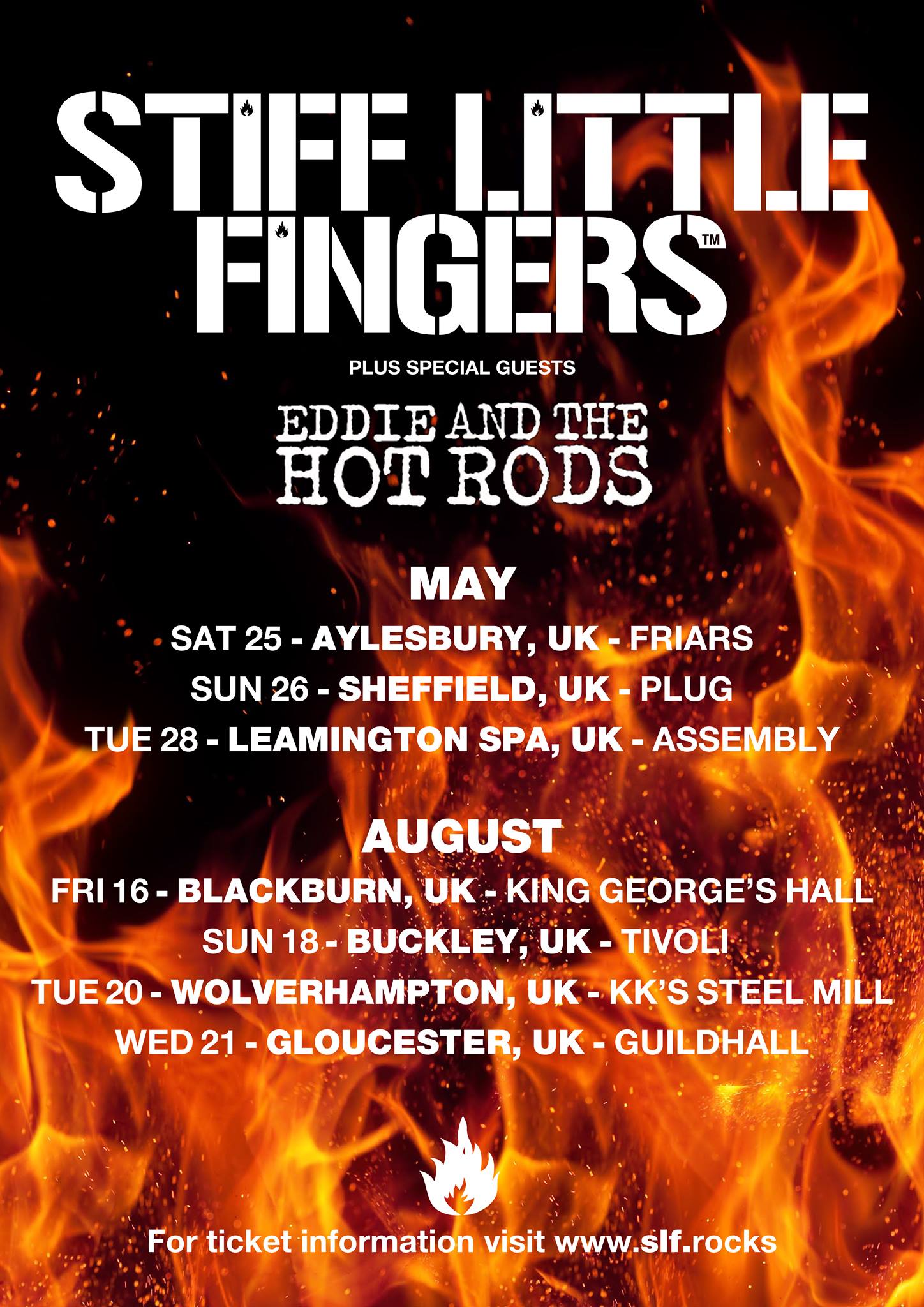 summer shows - eddie & the hot rods