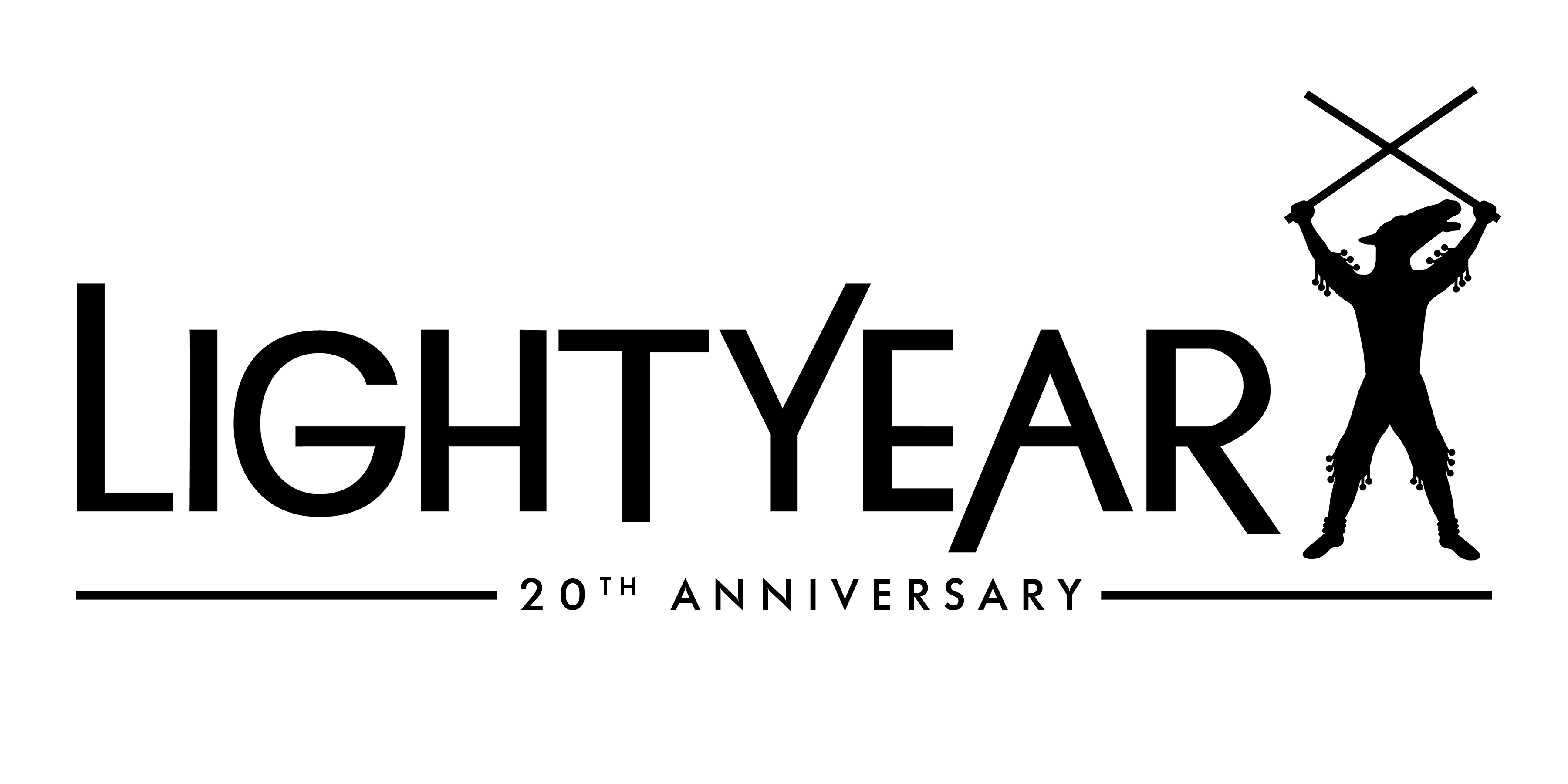 Lightyear 20th anniversary logo